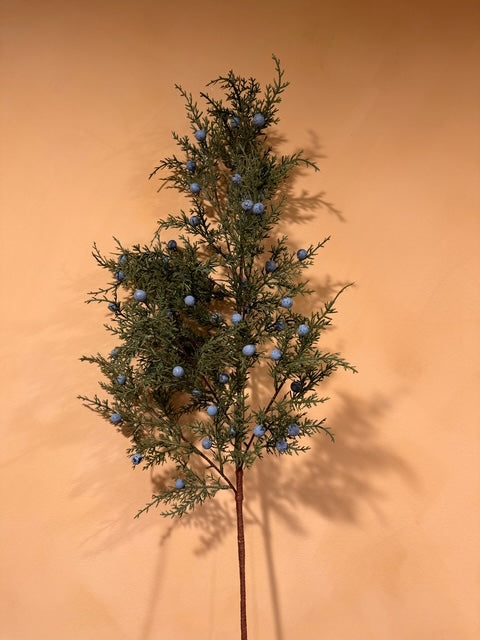 Faux Juniper Branch 40"