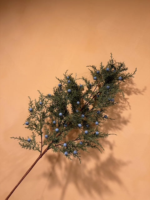 Faux Juniper Branch 40"