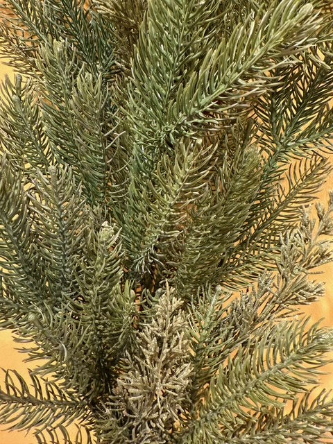 Faux Noble Pine Branch 40"